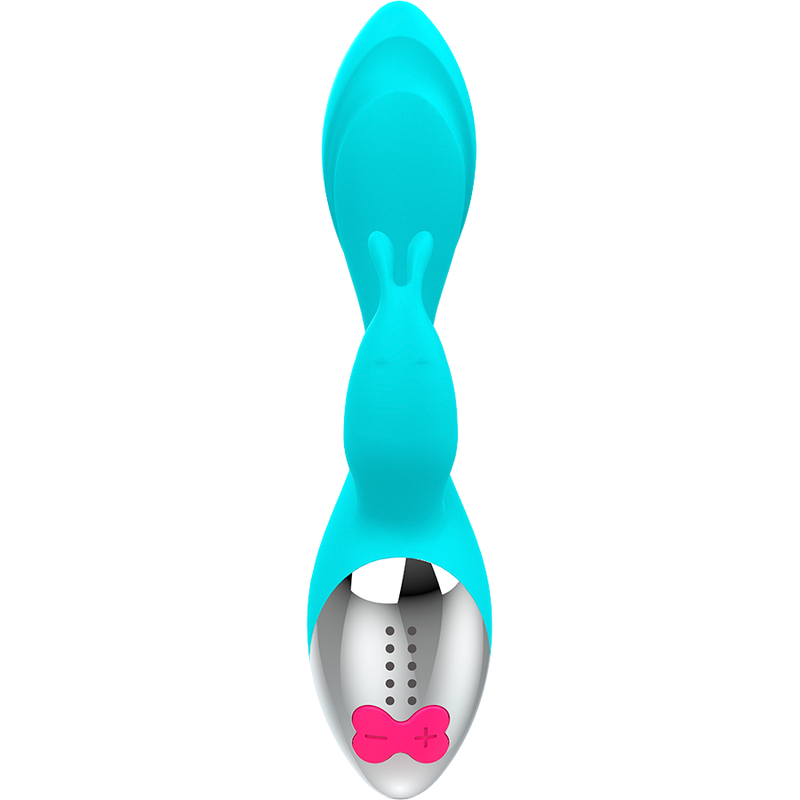 Happy Loky Miki Vibratore Rabbit Ricaricabile Turchese – immagine 4