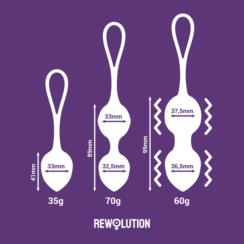 Rewolution Rewobeads Set Palline Kegel Vibranti con Telecomando WatchMe – immagine 3