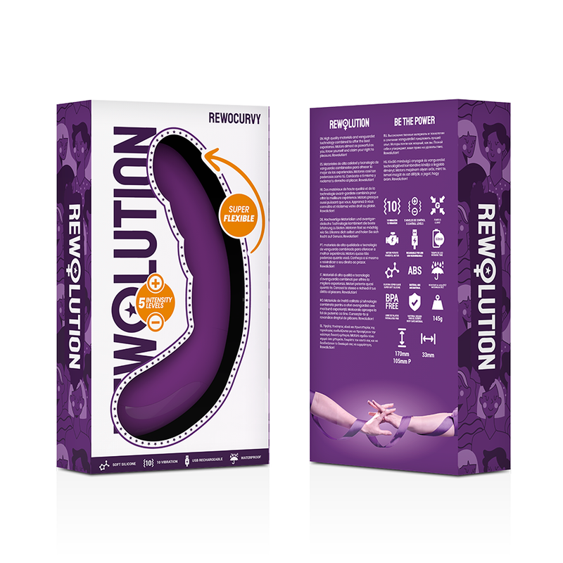Rewolution Rewocurvy Vibratore Flessibile Ricaricabile – immagine 7