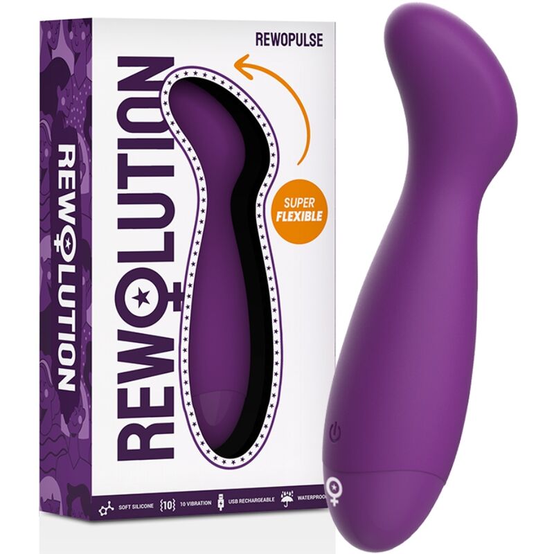 Rewolution Rewopulse Vibratore Flessibile Punto G