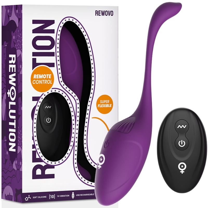 Rewolution Rewovo Ovetto Vibrante con Telecomando