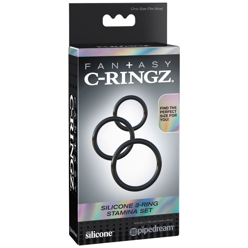 Fantasy C-Ringz Set 3 Anelli Stamina in Silicone – immagine 3