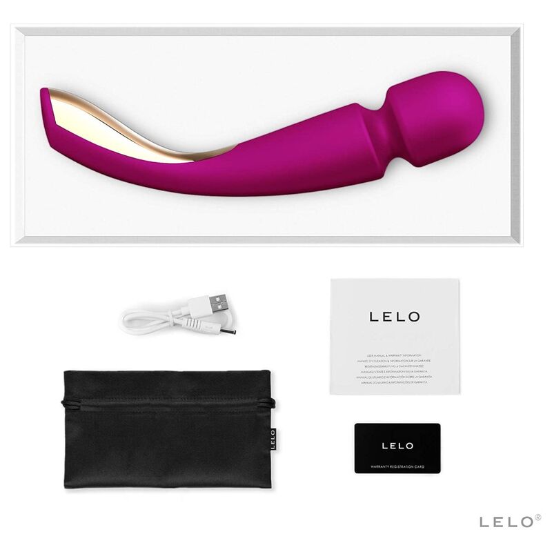 LELO Smart Wand 2 Medium Massaggiatore Deep Rose – immagine 5