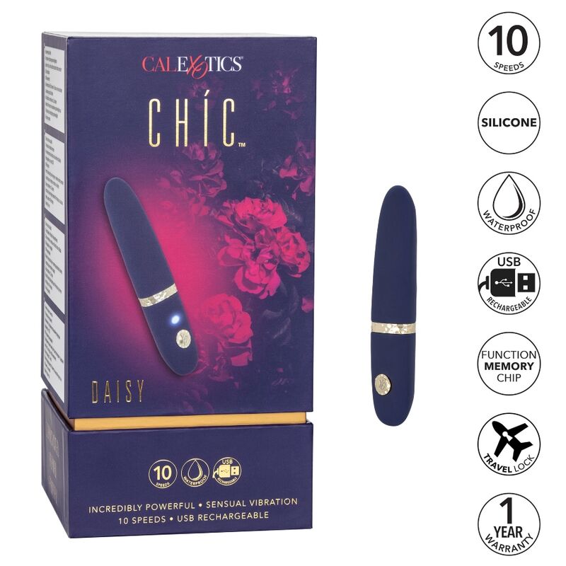 CalExotics Chic Daisy Mini Massaggiatore Ricaricabile – immagine 7