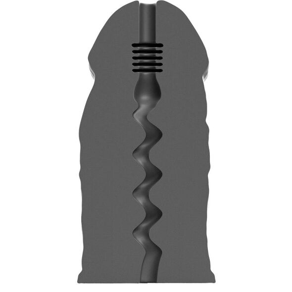 All Black E-Boy Masturbatore Maschile 17 cm