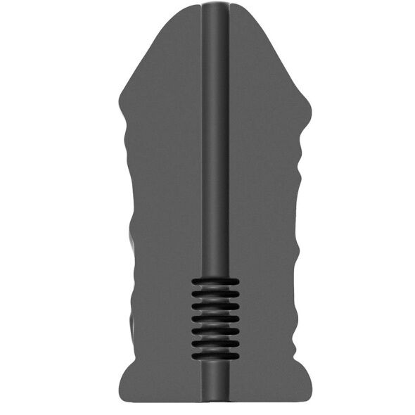 All Black Pap Masturbatore Maschile 17 cm