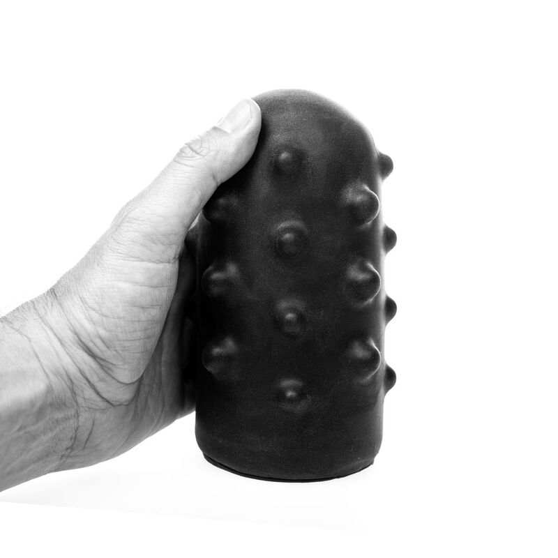 All Black Bumpy Masturbatore Maschile 17 cm – immagine 4