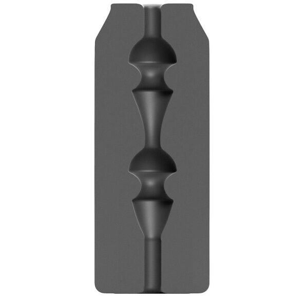 All Black Energy Masturbatore Maschile 17 cm