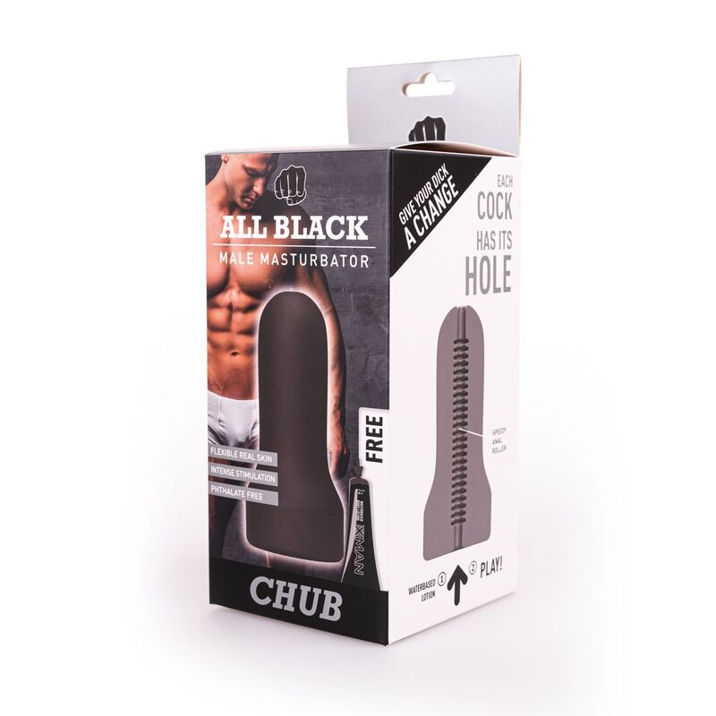 All Black Loop 3 Masturbatore Maschile 17 cm – immagine 4