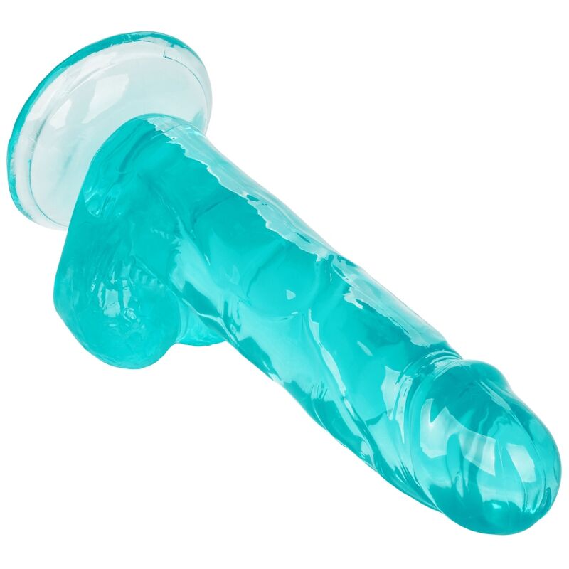 CalExotics Size Queen Dildo con Ventosa 20,25 cm Blu – immagine 2