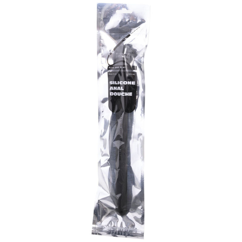 All Black Doccia Anale in Silicone con Sistema Stopper 27 cm – immagine 2