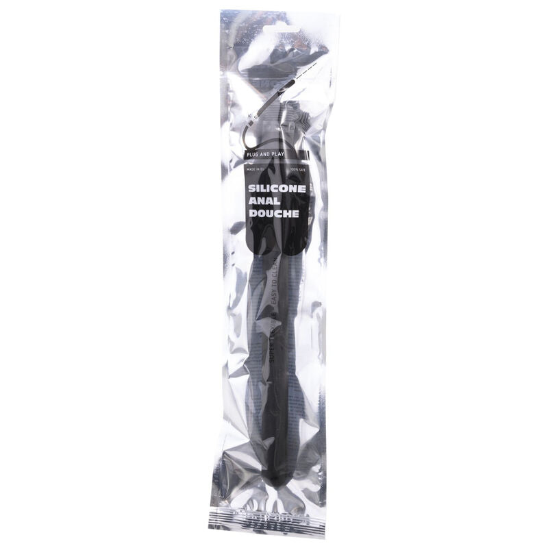 All Black Doccia Anale Rigata in Silicone 27 cm – immagine 2