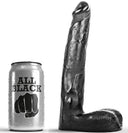 All Black dildo nero realistico 21 cm