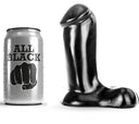 All Black dildo nero realistico 14 cm