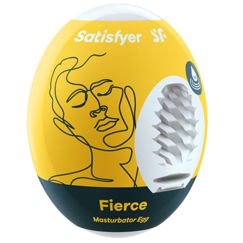 Satisfyer Masturbator Egg Fierce Uovo Masturbatore
