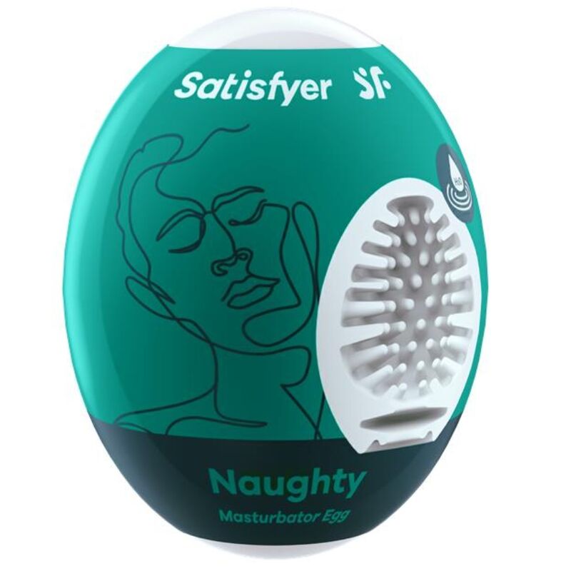 Satisfyer Masturbator Egg Naughty Uovo Masturbatore