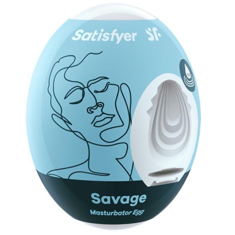Satisfyer Masturbator Egg Savage Uovo Masturbatore