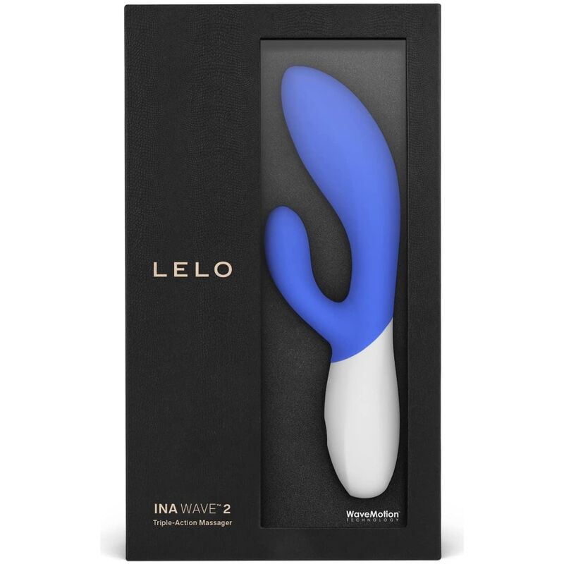 LELO INA Wave 2 Vibratore Rabbit WaveMotion California Sky – immagine 4