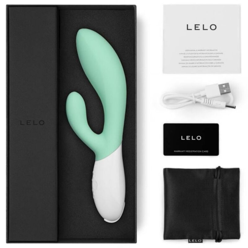 LELO INA 3 Vibratore Rabbit di Lusso Verde – immagine 4
