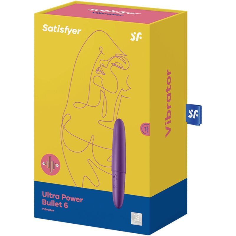 Satisfyer Ultra Power Bullet 6 Vibratore Bullet Viola – immagine 3