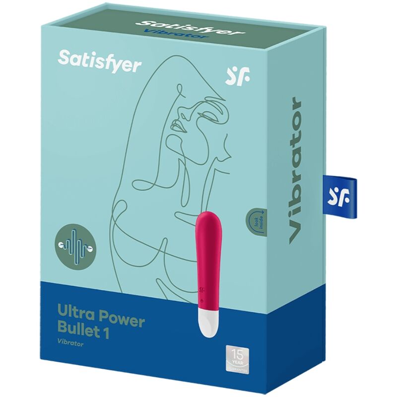 Satisfyer Ultra Power Bullet 1 Vibratore Bullet Rosso – immagine 3