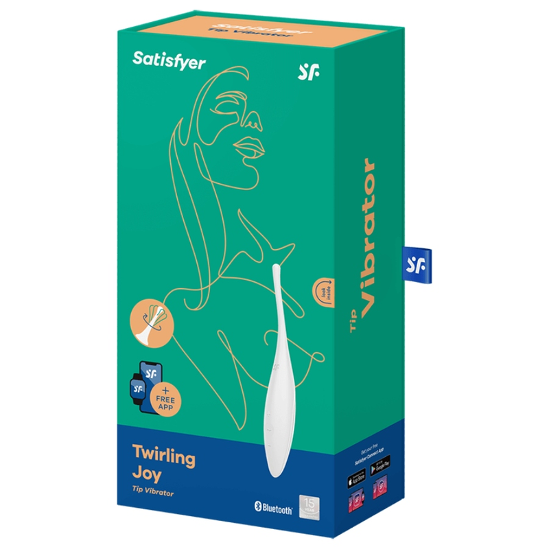 Satisfyer Twirling Joy Stimolatore Clitorideo Rotante Bianco – immagine 4