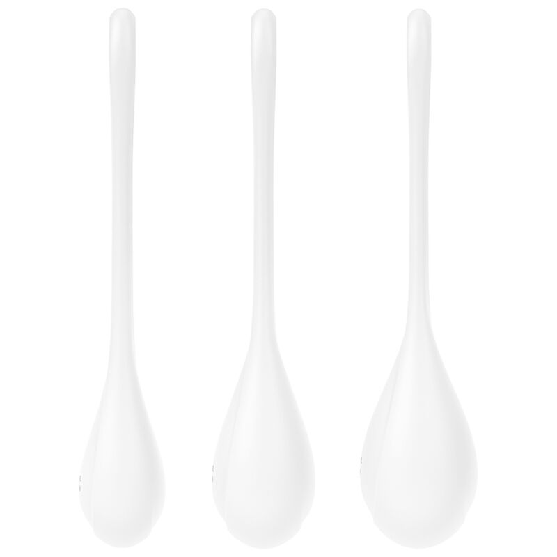 Satisfyer Yoni Power 1 Set Palline Kegel Bianco – immagine 2