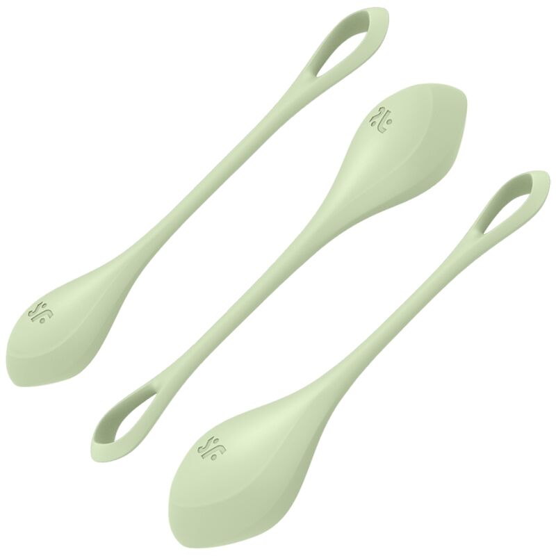 Satisfyer Yoni Power 2 Set Palline Kegel Verde