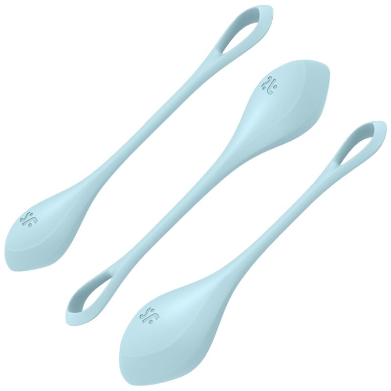 Satisfyer Yoni Power 2 Set Palline Kegel Blu