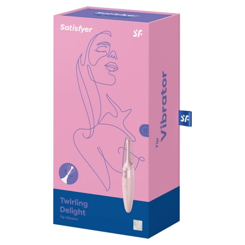 Satisfyer Twirling Delight Stimolatore Clitorideo Rotante Rosa – immagine 3