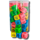 Diablo Picante Dado delle Posizioni Fluorescente 25 mm – immagine 2