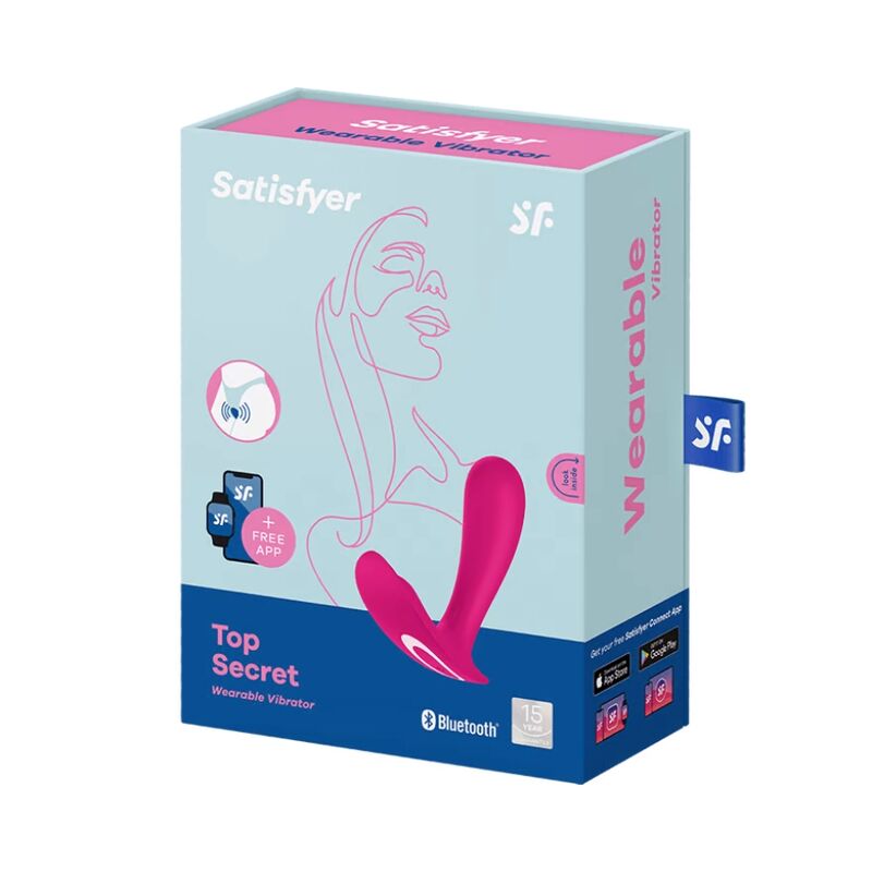 Satisfyer Top Secret Vibratore da Slip Rosa – immagine 3