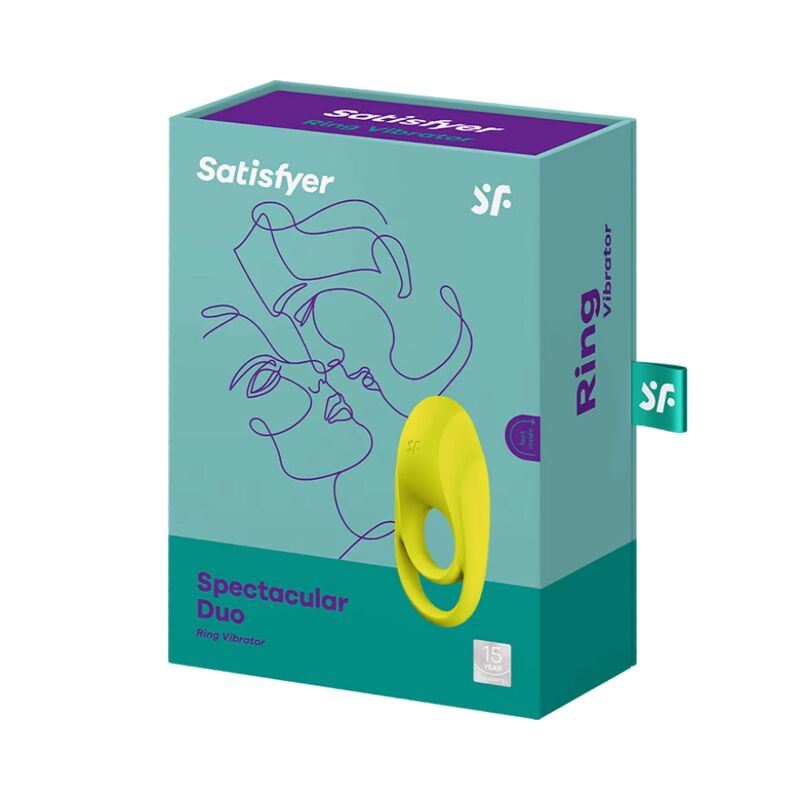 Satisfyer Spectacular Duo Anello Vibrante Giallo – immagine 3