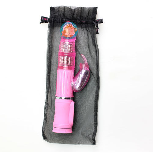 Baile Passion Rock Vibratore Rabbit Rotante 10 Funzioni 27 cm Rosa – immagine 4