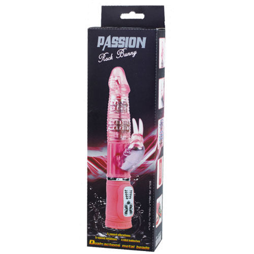 Baile Passion Rock Vibratore Rabbit Rotante 10 Funzioni 27 cm Rosa – immagine 5