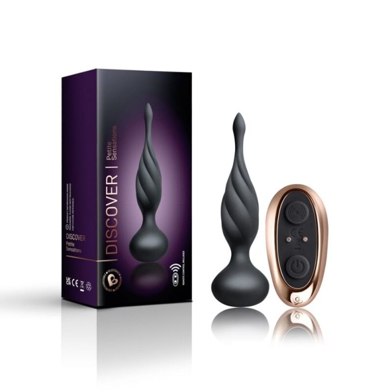 Rocks-Off Discover Stimolatore Anale Nero – immagine 2