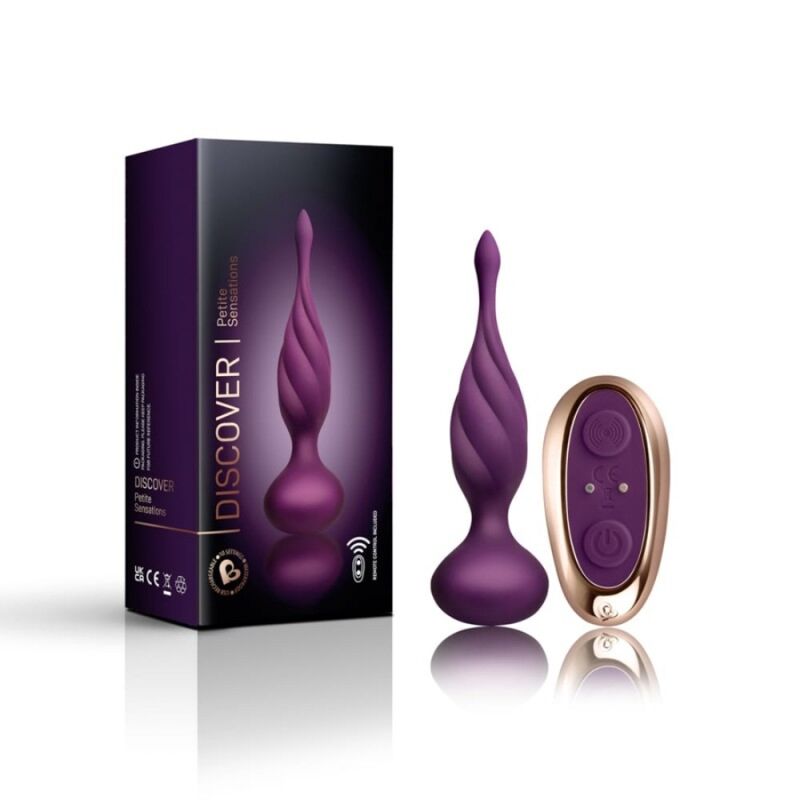 Rocks-Off Discover Stimolatore Anale Lilla – immagine 2