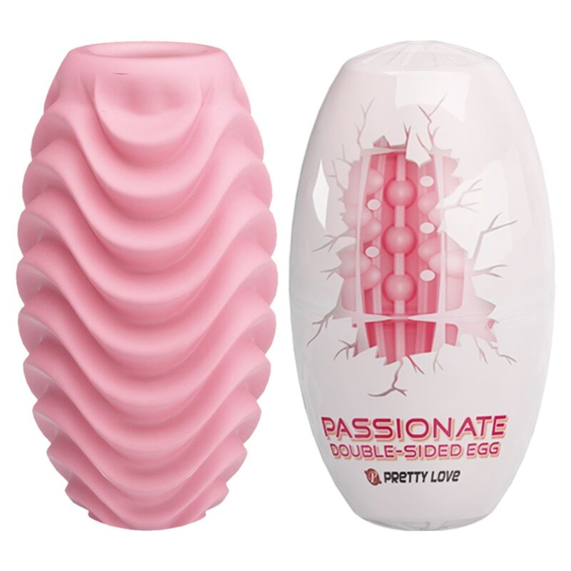 Pretty Love Fantastic Egg Uovo Masturbatore Doppia Faccia Rosa