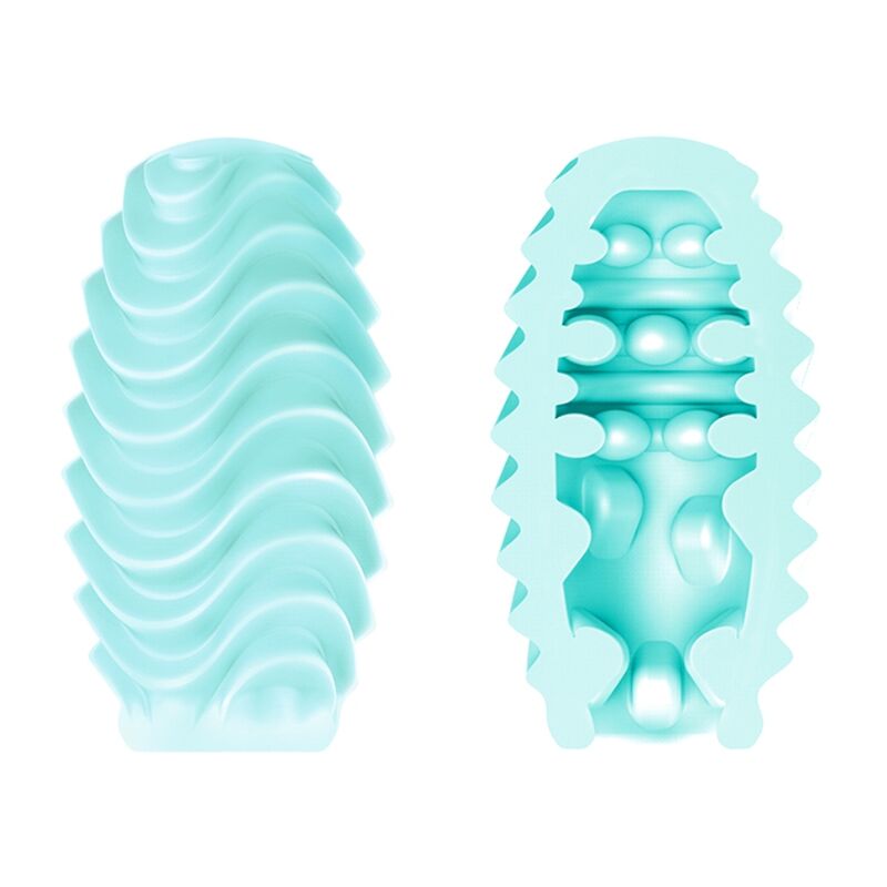 Pretty Love Fantastic Egg Uovo Masturbatore Doppia Faccia Turchese – immagine 2