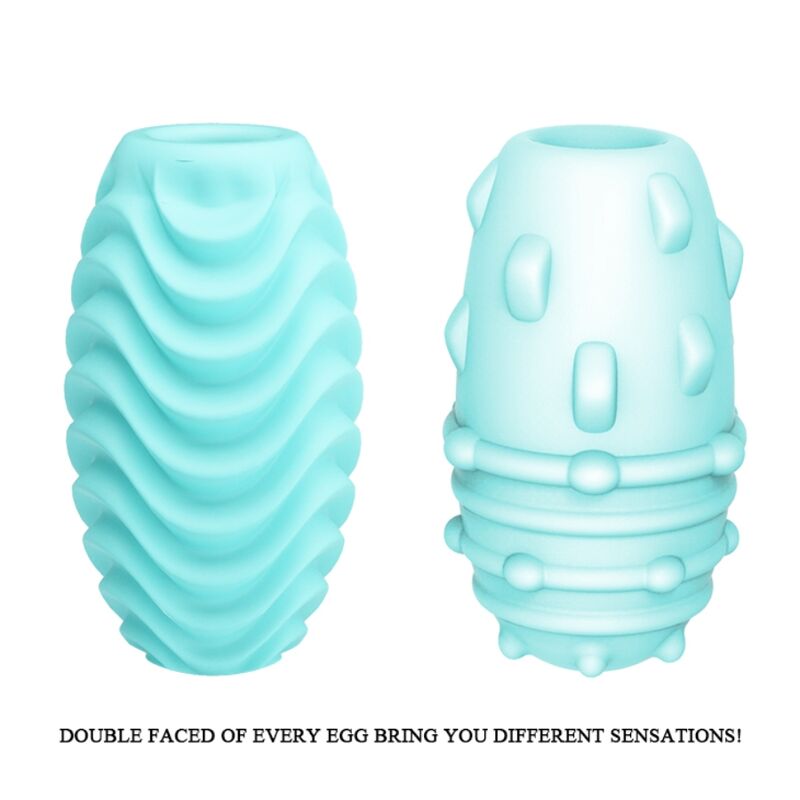 Pretty Love Fantastic Egg Uovo Masturbatore Doppia Faccia Turchese – immagine 3