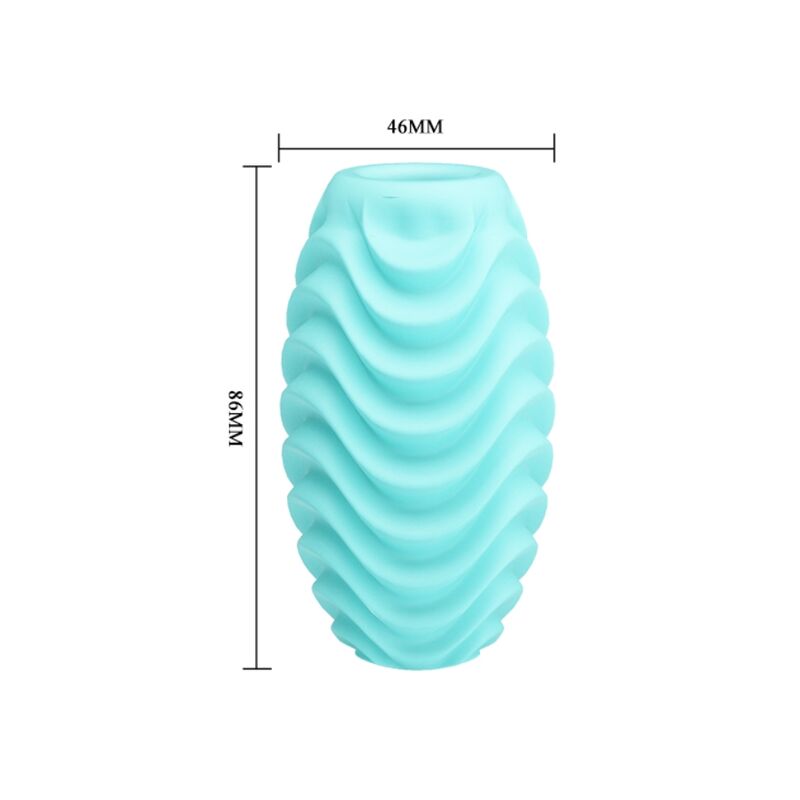 Pretty Love Fantastic Egg Uovo Masturbatore Doppia Faccia Turchese – immagine 4