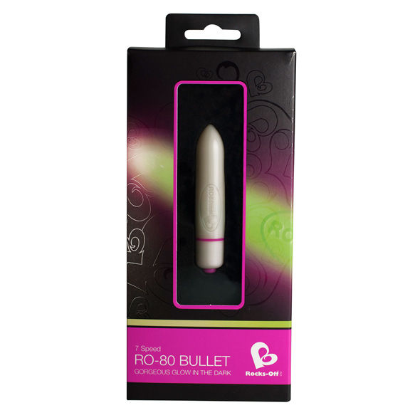 Rocks-Off RO-80mm Proiettile Vibrante 7 Velocità Oro – immagine 2
