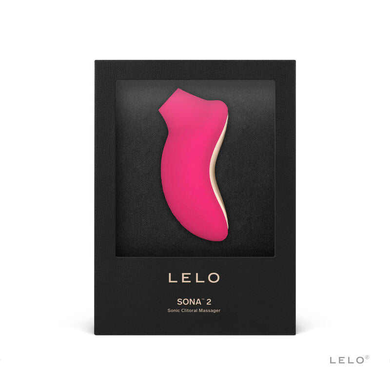 LELO Sona 2 Massaggiatore Sonico per il Clitoride Ciliegia – immagine 3