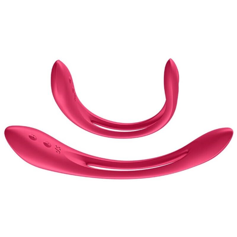 Satisfyer Elastic Joy Vibratore di Coppia Flessibile Rosso – immagine 3