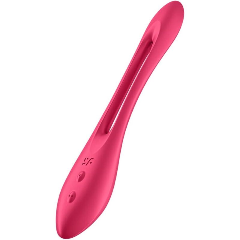 Satisfyer Elastic Joy Vibratore di Coppia Flessibile Rosso