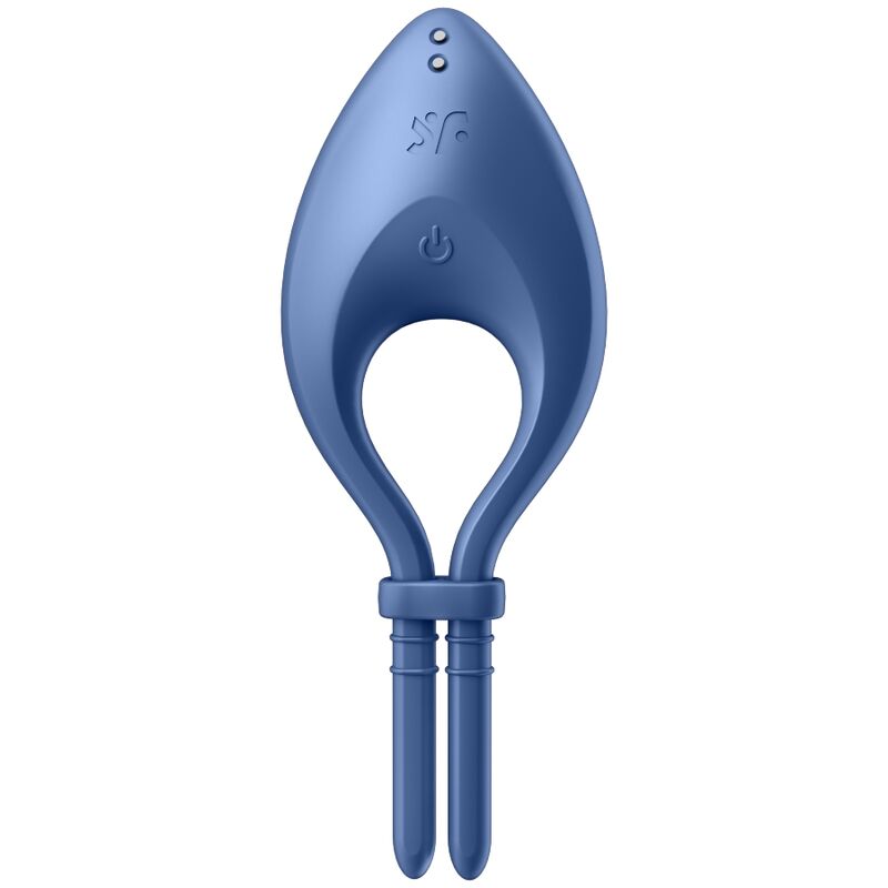 Satisfyer Bullseye Anello Vibrante con App Blu – immagine 2