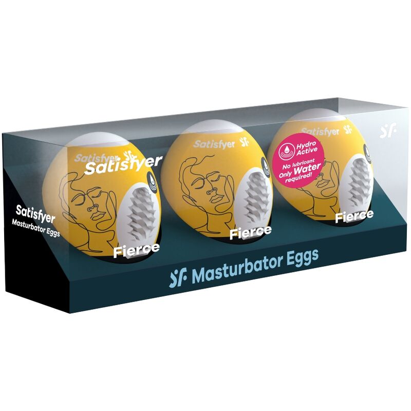 Satisfyer Masturbator Egg Set 3 Uova Fierce – immagine 2