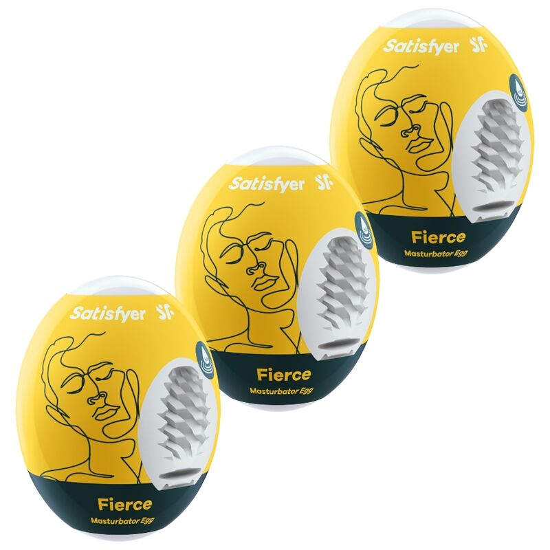 Satisfyer Masturbator Egg Set 3 Uova Fierce