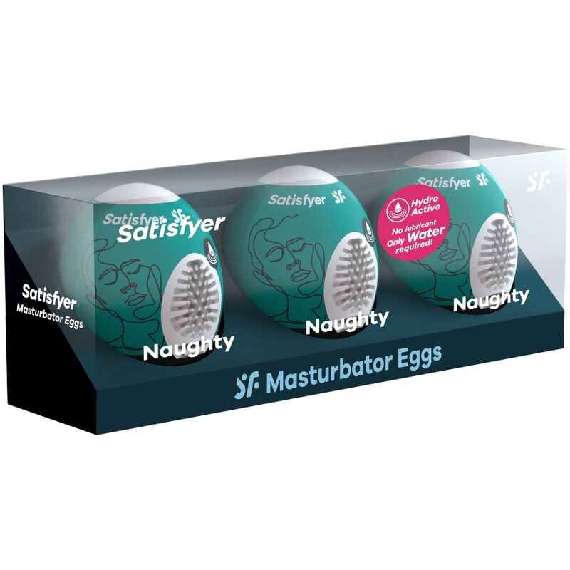 Satisfyer Masturbator Egg Set 3 Uova Naughty – immagine 2