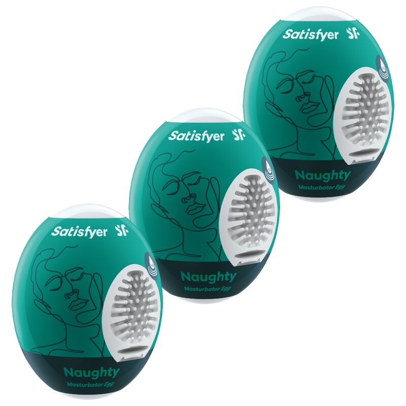 Satisfyer Masturbator Egg Set 3 Uova Naughty